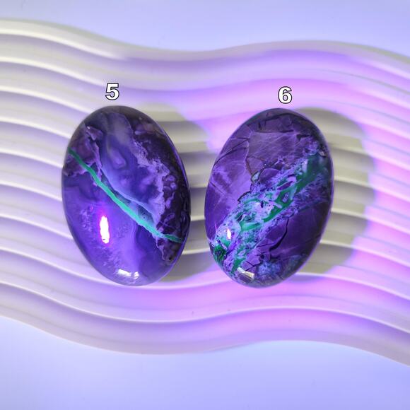 Volcano Agate Palm Stone with UV reaction - Picture 4 of 7